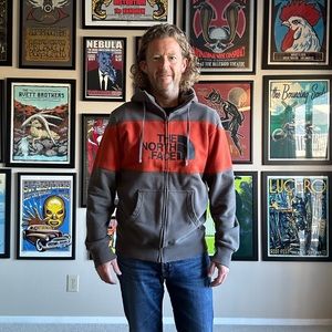 The North Face Men’s Logo Full Zip Hoodie Size S